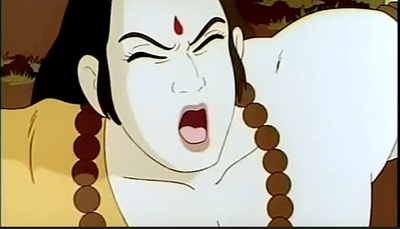 Rama begging Indrajeet to spare his wife