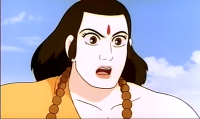 Rama in shock of Ravan's power